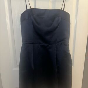 Jill Stuart Strapless Blue Dress with Elegant Silhouette